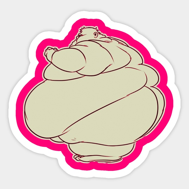 Big man Sticker by Pako